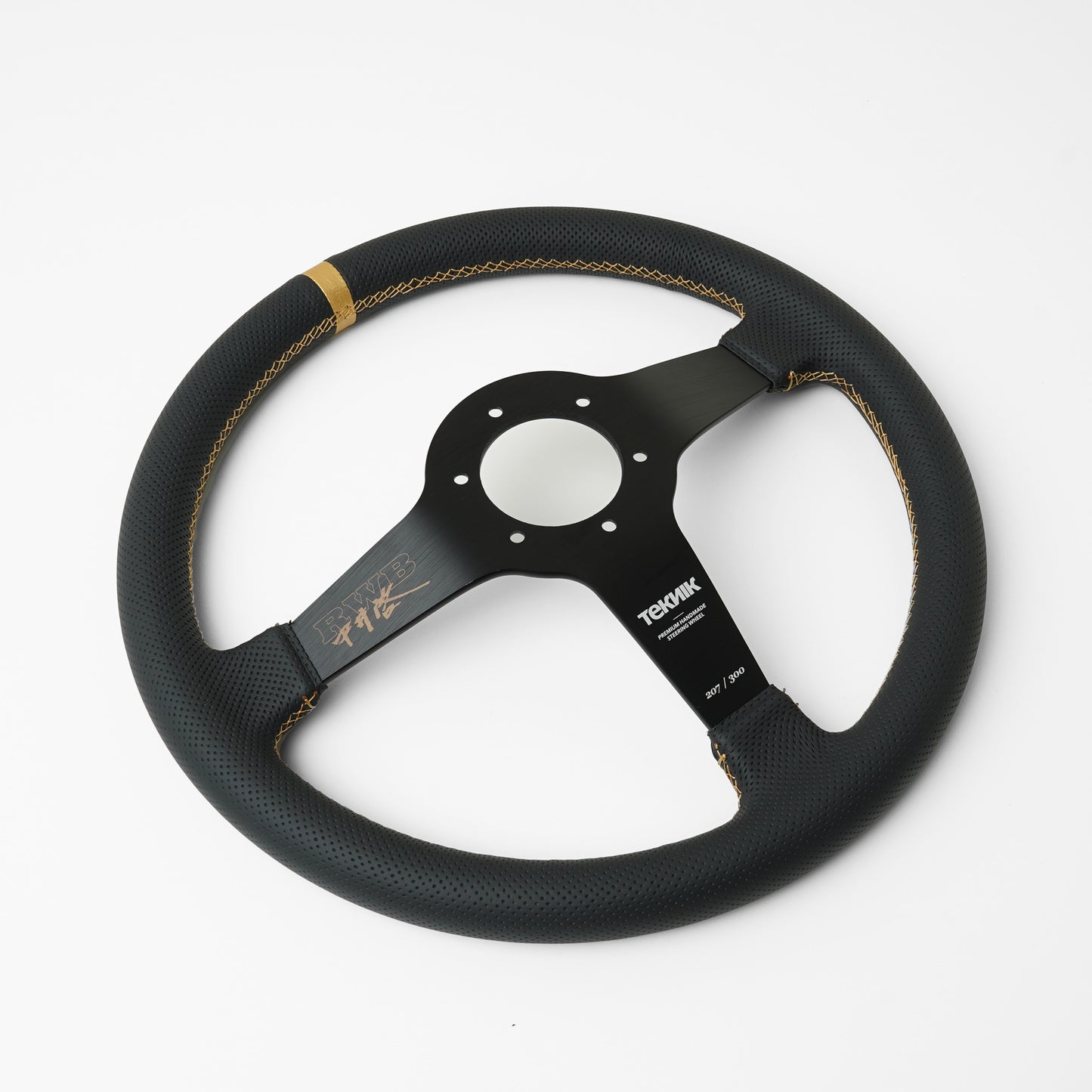 RWB Perforated Leather Quali Steering Wheel