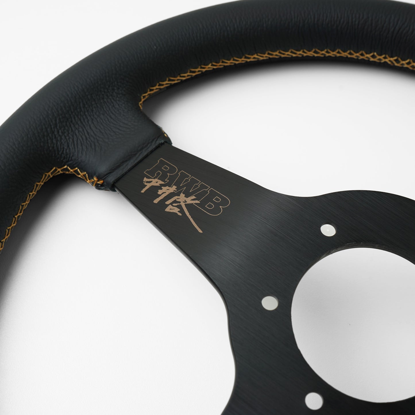 RWB Perforated Leather Quali Steering Wheel