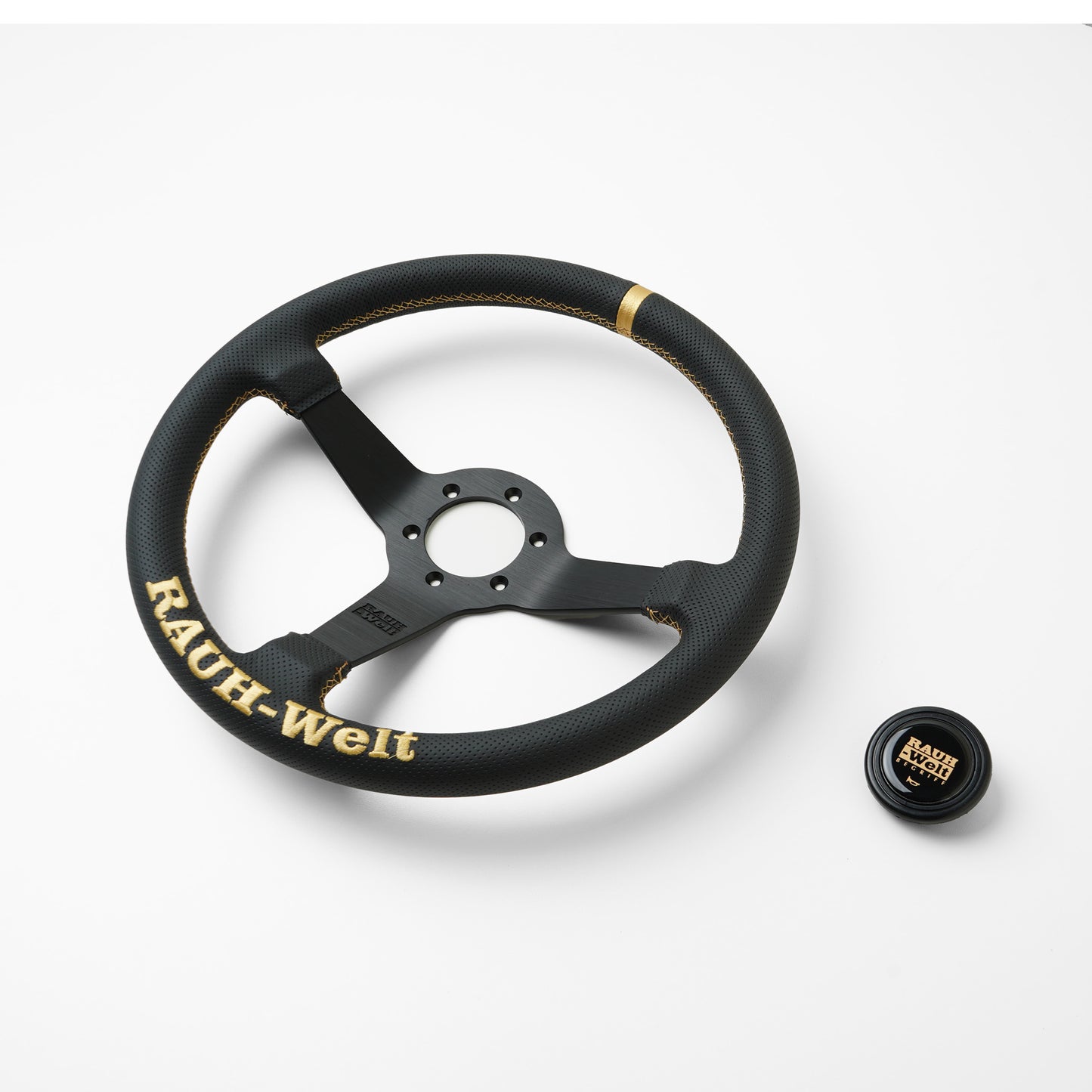 RWB Perforated Leather Quali Steering Wheel