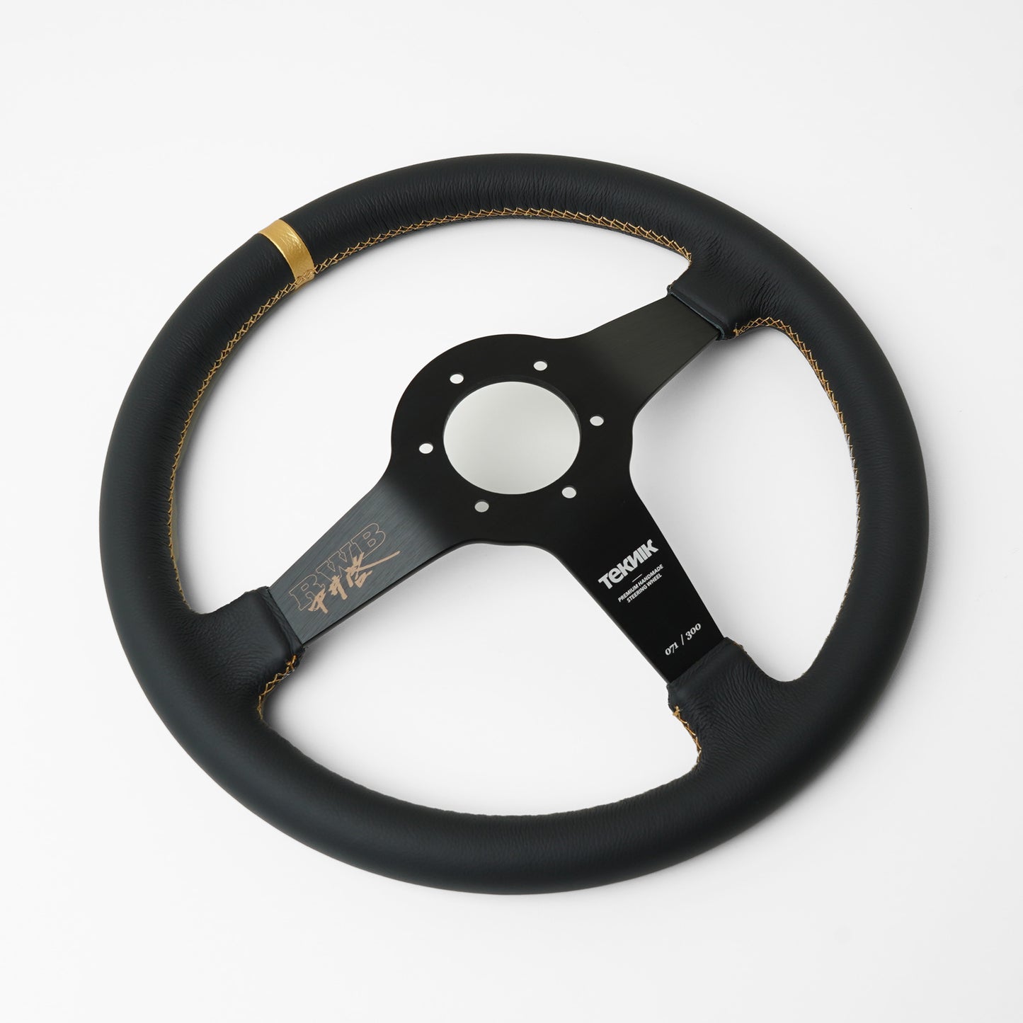 RWB Genuine Leather Quali Steering Wheel