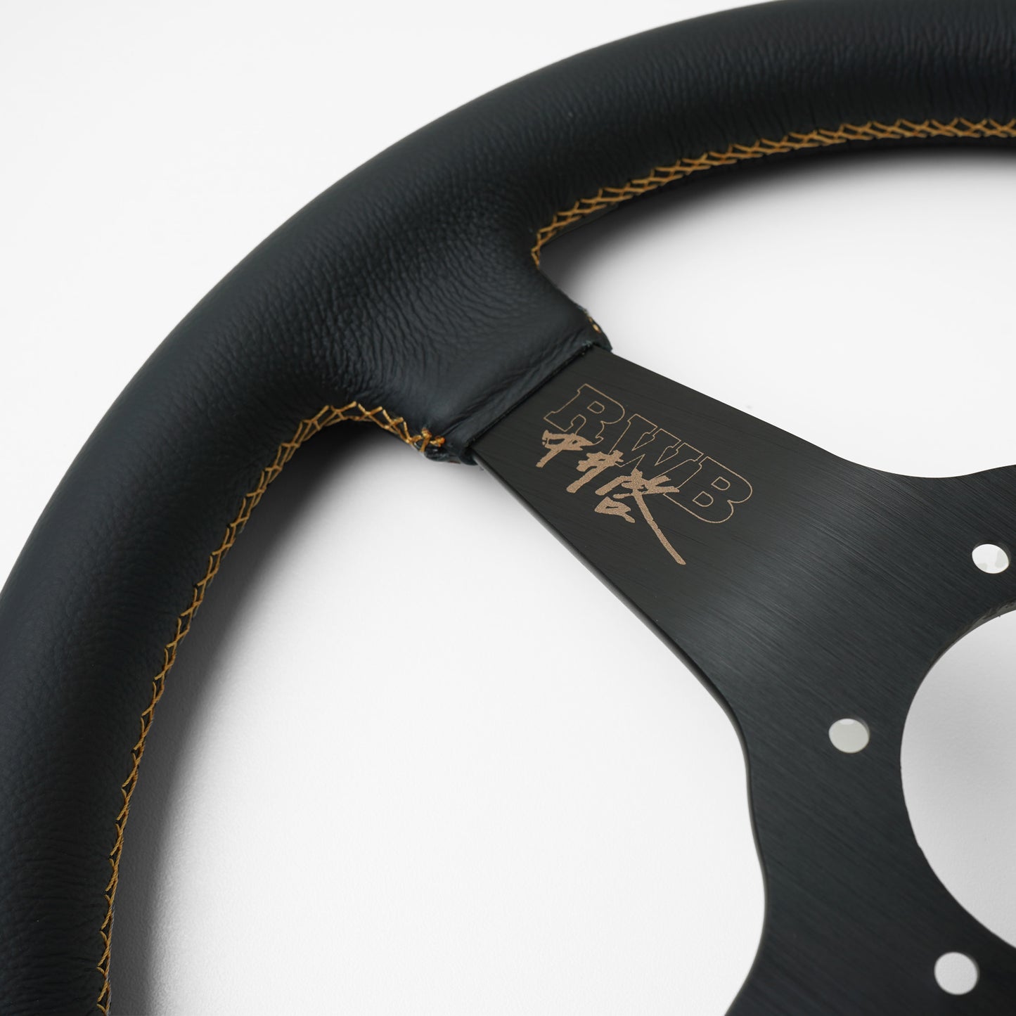 RWB Genuine Leather Quali Steering Wheel