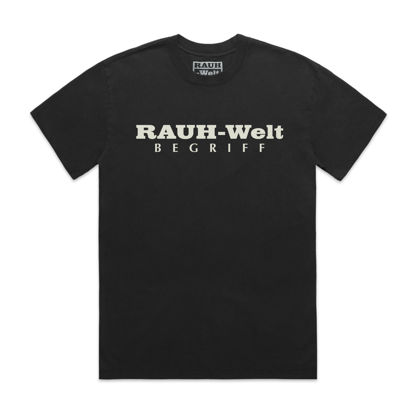 RWB Rough World Tee - Faded Black