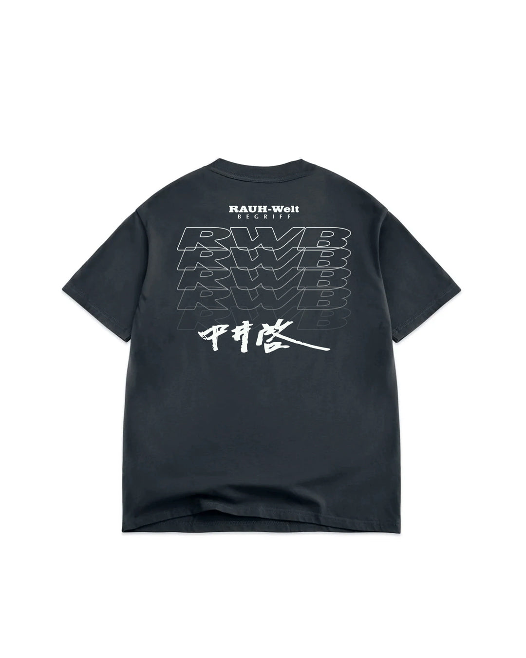 RAUH-Welt Sig Tee - Faded Black
