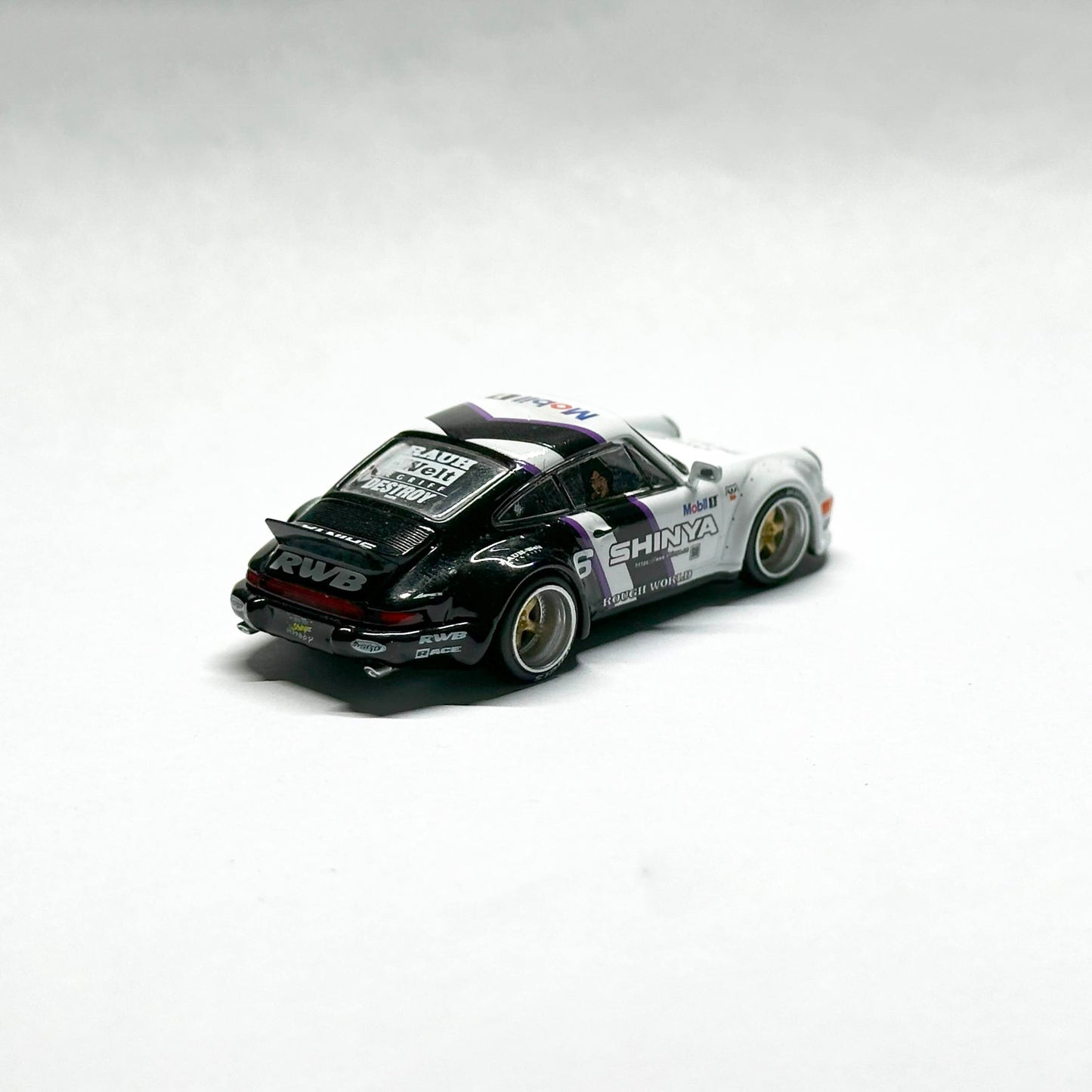 RWB X SHINYA X TARMAC DIECAST CAR 1:64 SCALE