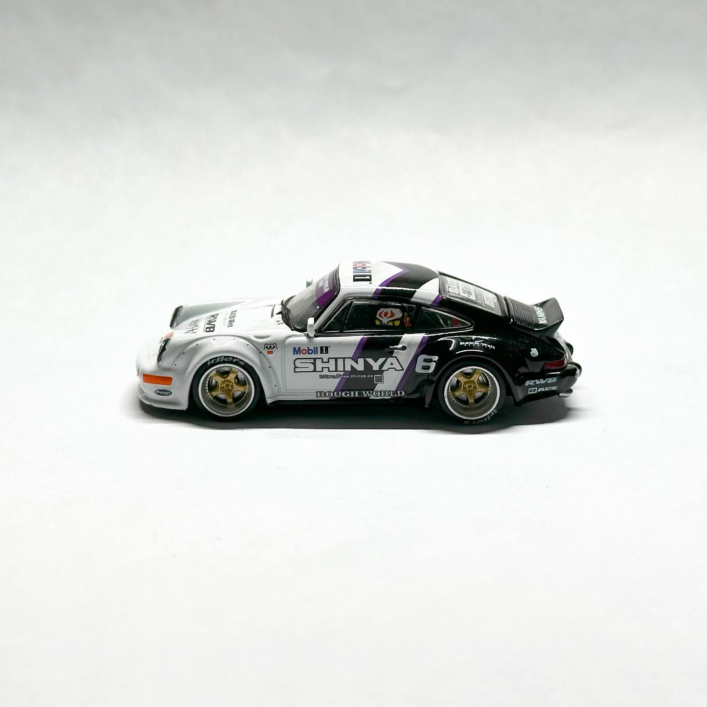 RWB X SHINYA X TARMAC DIECAST CAR 1:64 SCALE