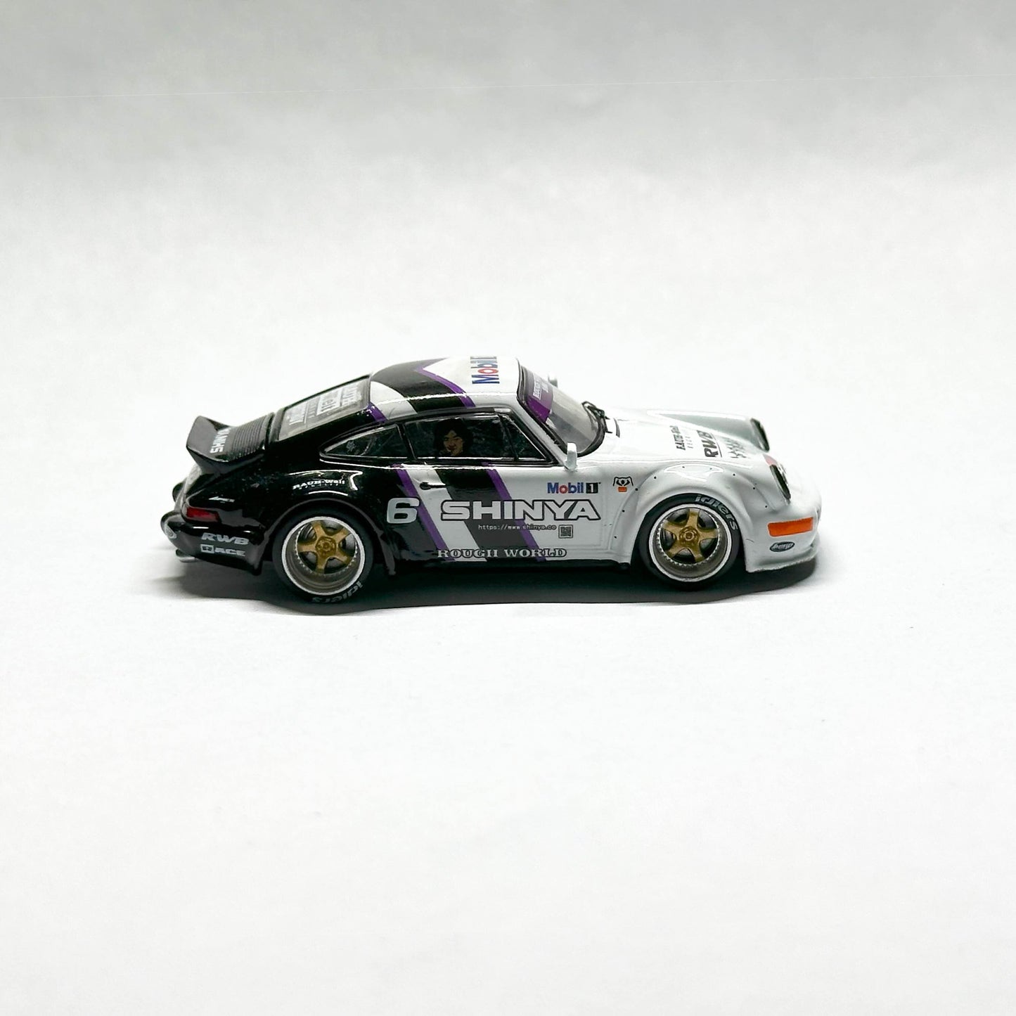 RWB X SHINYA X TARMAC DIECAST CAR 1:64 SCALE
