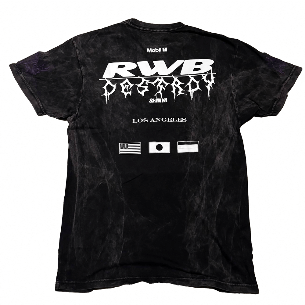 RWB X SHINYA WASHED DESTROY TEE