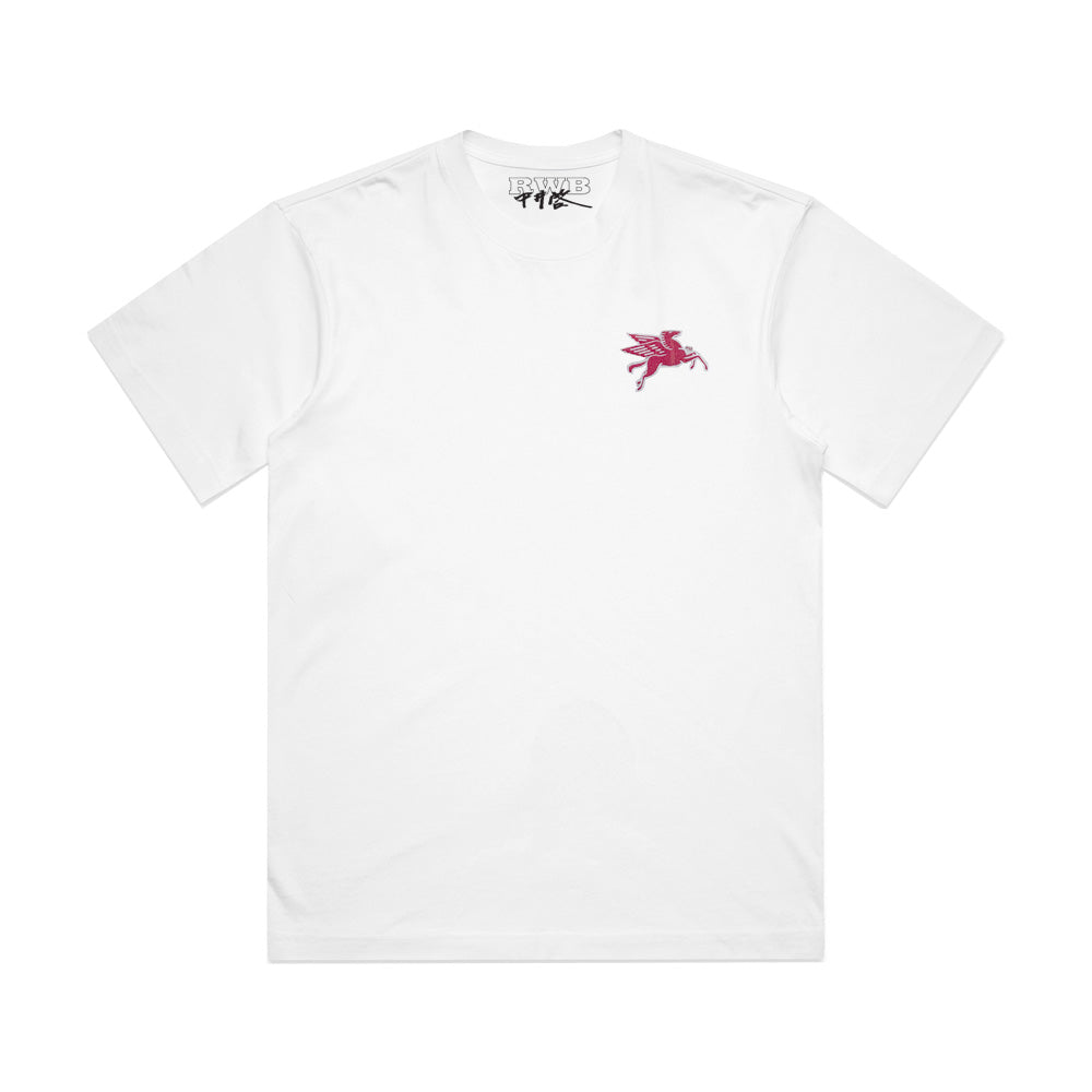 RWB Pegasus Tee - White
